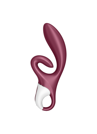 Vibromasseur rabbit point G rouge double stimulation clitoridienne Touch Me Satisfyer - CC597811SA